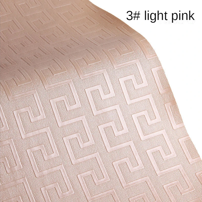 Faux Leather Fabric By The Meter for Upholstery Diy Sofa Covers Sewing Artificial PU Decorative Maze Pattern Waterproof Textile