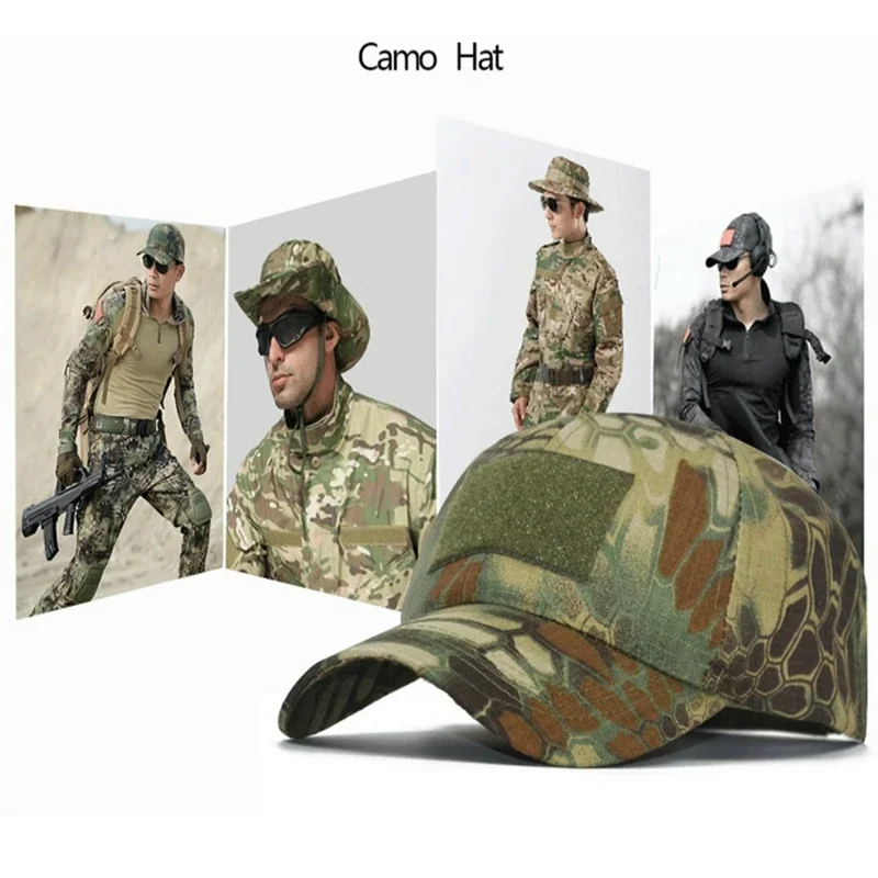 New Tactical Cap Digital Camo Special Force Tactical Operator Hat, SWAT Baseball Caps, US Corps