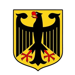 New design German badge car stickers decorative pattern stickers scratch creative decals decorative personality stickers, 8CM