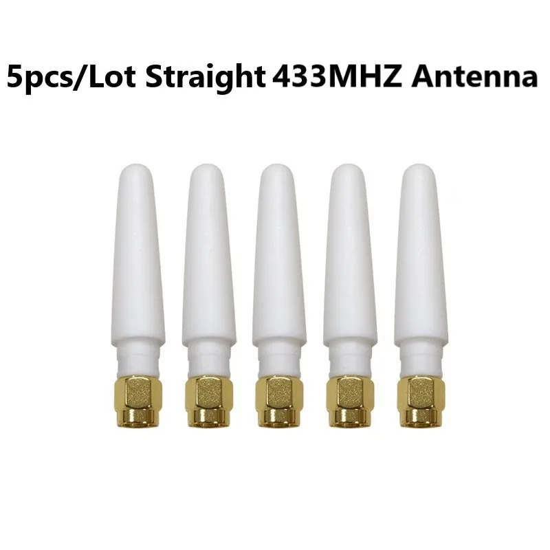 433-MHz-Antenne mit 3 dBi Verstärkung, weiß, gerader/gebogener SMA-Stecker (PX1) auf SMA-Buchse, 5 Stück, für LoRa/LoRaWAN 433-MHz-Meshtastic-Netzwerk – Detail 7