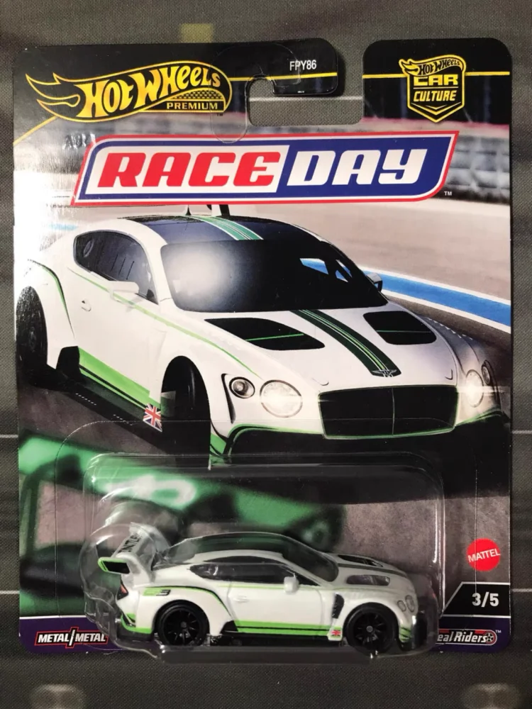 ホットウィール Fpy86 カーカルチャー - レースデー (D) ポルシェ BMW 日産 プレミアムダイキャストビークルモデルカー 誕生日 クリスマスギフト おもちゃ
