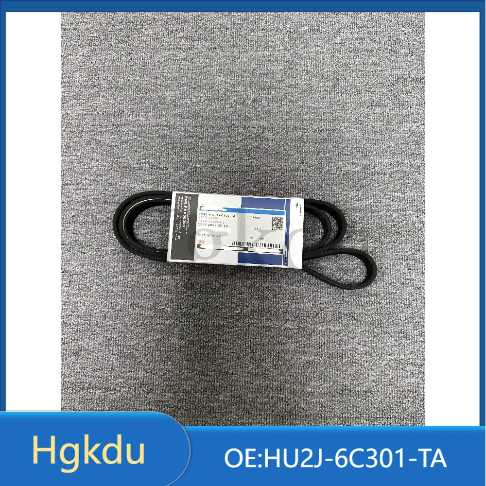 HU2J6C301TA 6PK1743 Serpentine Drive Belt Generator Belt Fit Ford Edge Taurus 2.7T Multi V Ribbed Accessory Belt Replacement Par