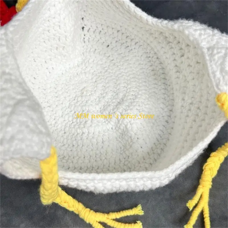 Q39C Chapeau dinde tricoté chaud doux, accessoires Festival, chapeau pour fêtes Thanksgiving vêtements chapeau