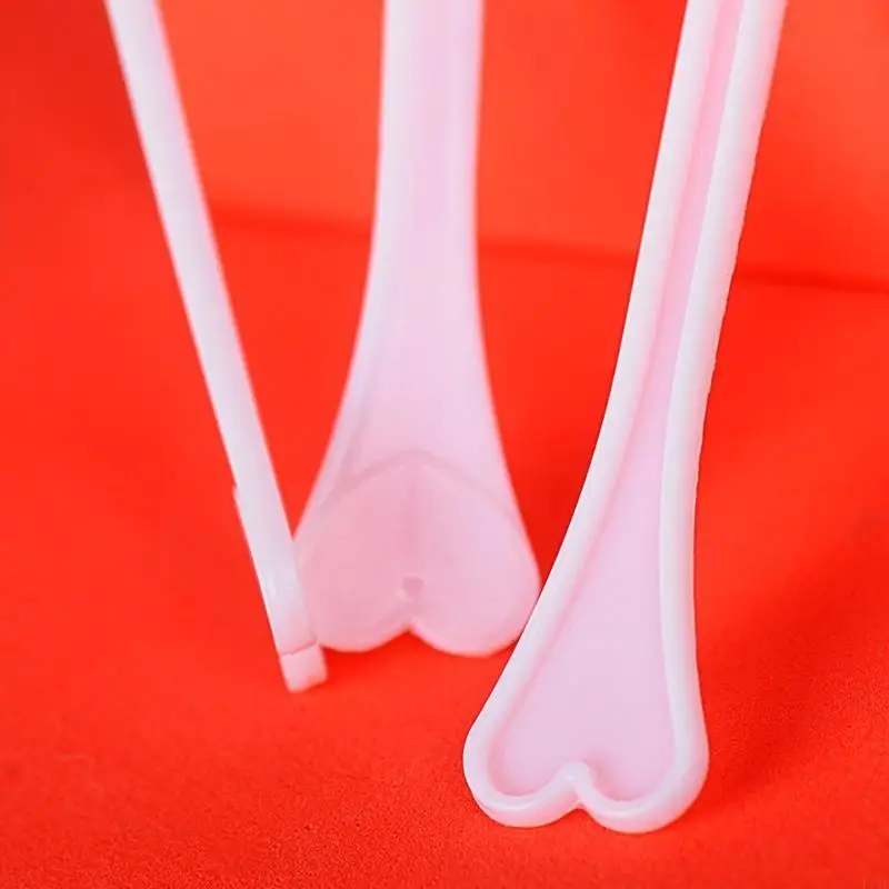 F19B 50pcs 3g Long Handle Measuring Spoon Milk Powder Spoons Coffee Teaspoon Protein Powder Kitchen Seasoning Spoons