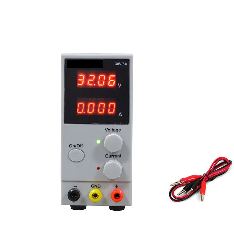 

Mini Laboratory Digital LED Adjustable MCH K3010DN K305D K305DN Regulated Switching DC Power Supply 30V 10A 5A 0.01V 0.001A