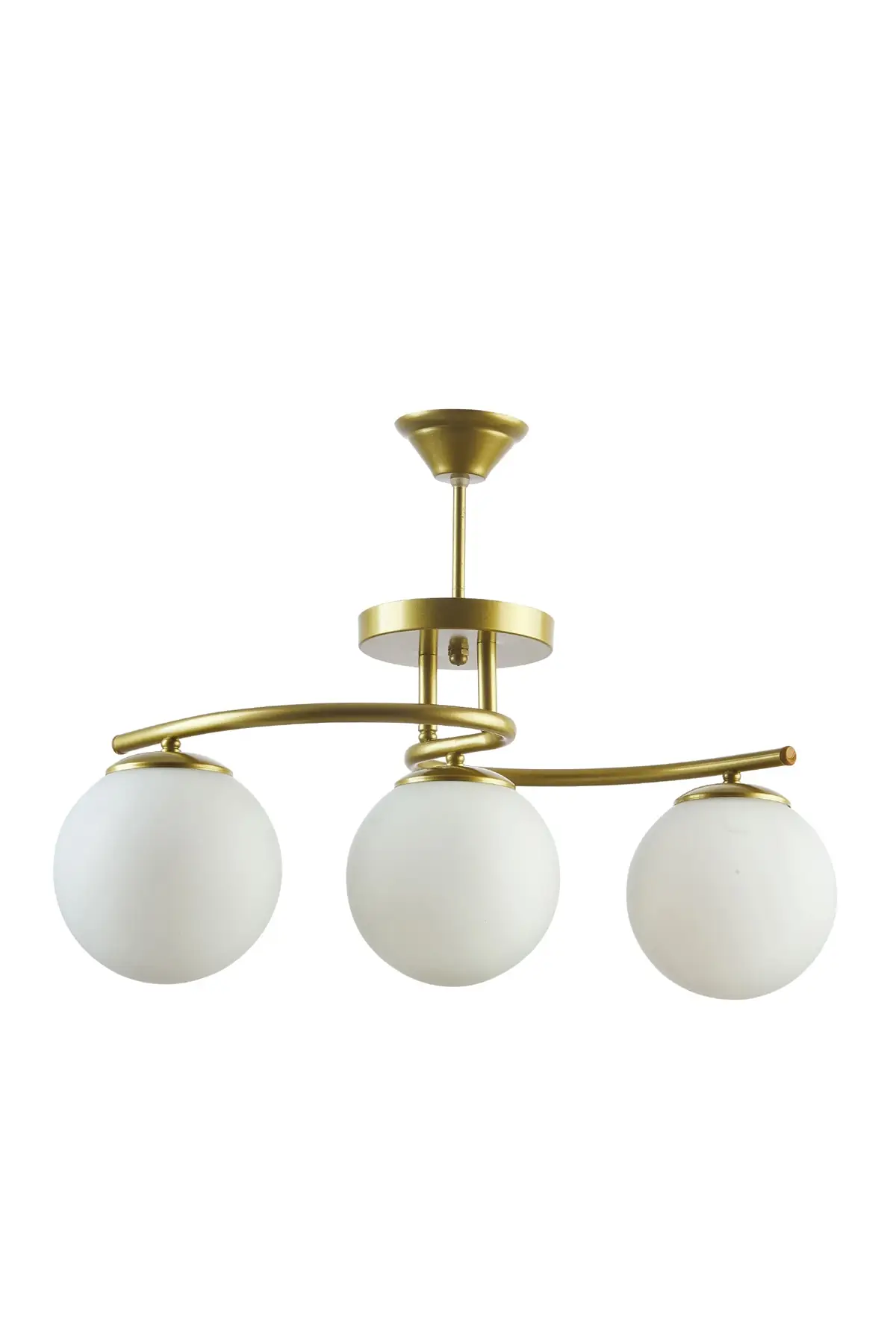 

DOLBOVI Linda Modern indoor Globe glass triple chandelier