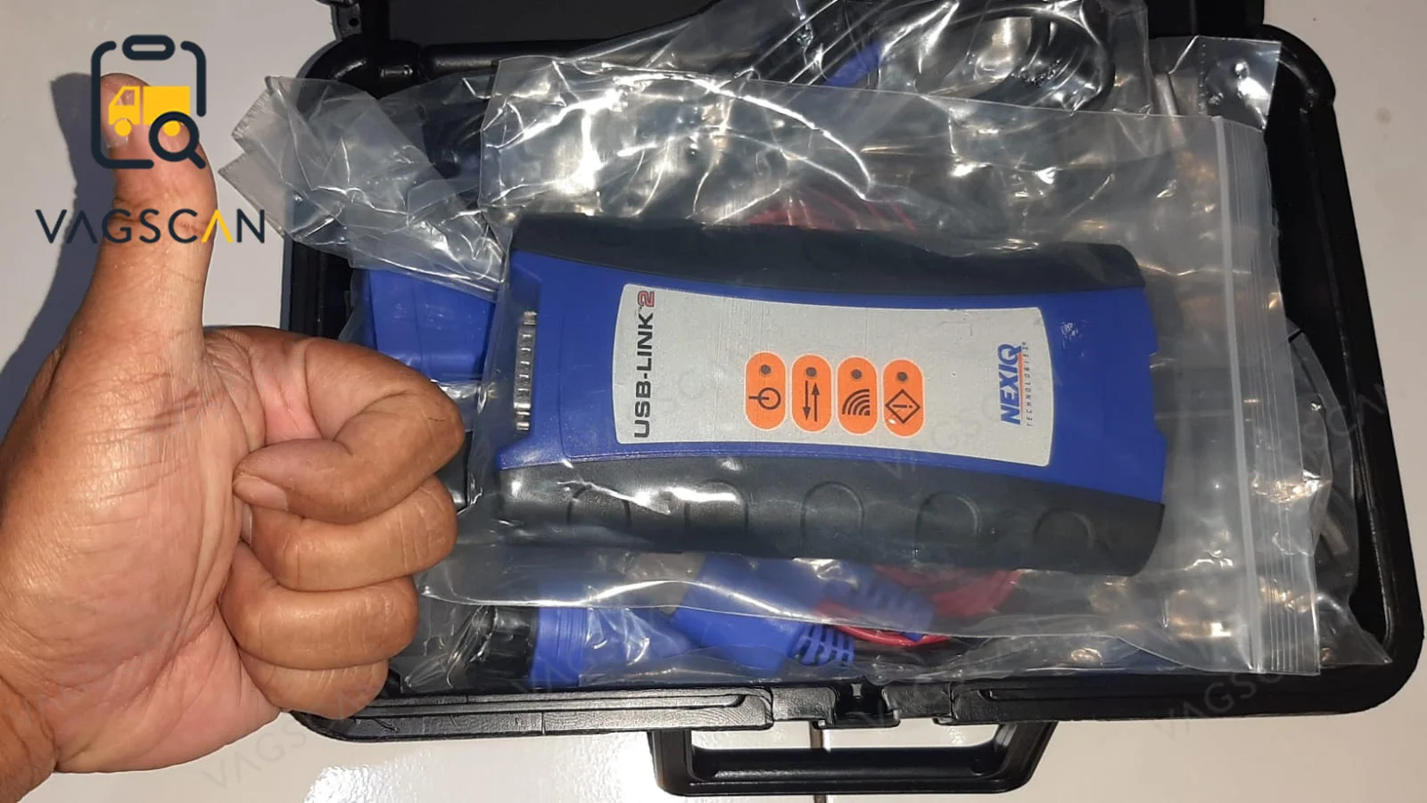 Truck Diagnostic Tool for Link 2 USB 125032 Newest Software Construction Machinery Diesel Truck Scanner Tool