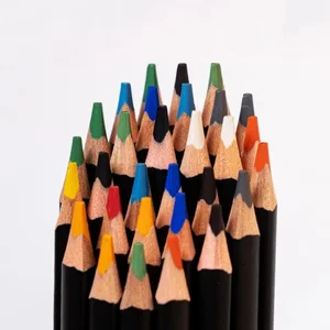 陶器の下着色ペンシル12色オプションのオイルベースの着色グレーズパウダーペンディイセラミックペインティングカラーツール 10ベストセールス陶器の下着-3