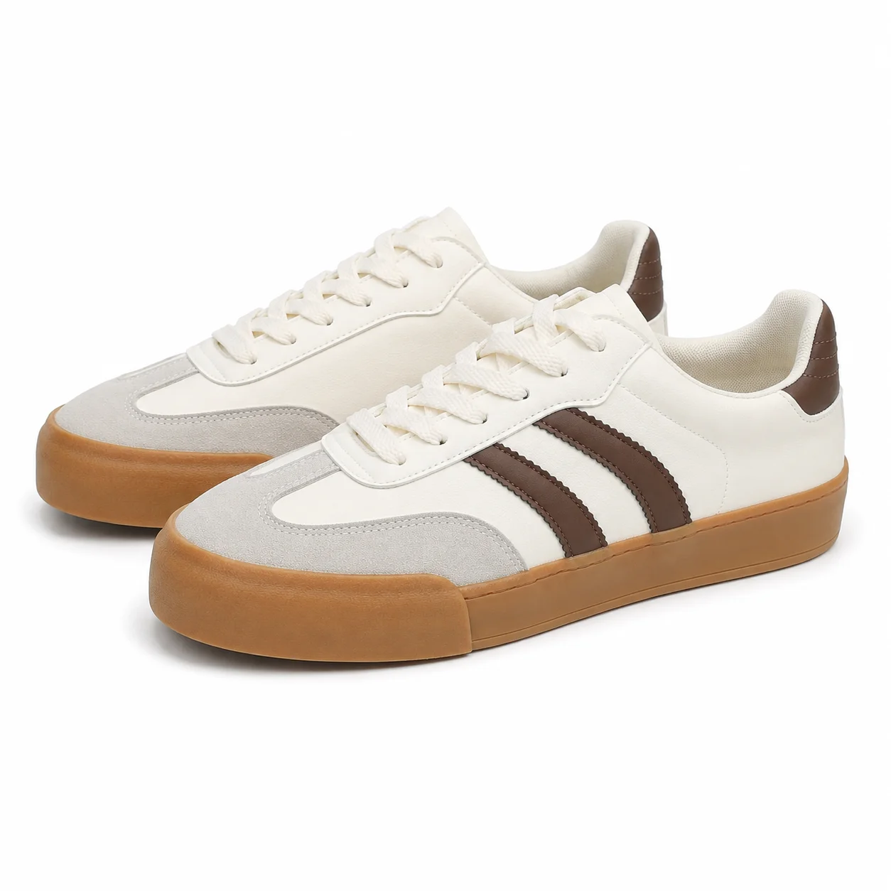 Casual Sneaker Low - Kadın Retro Spor Ayakkabı Bağcıklı Alçak