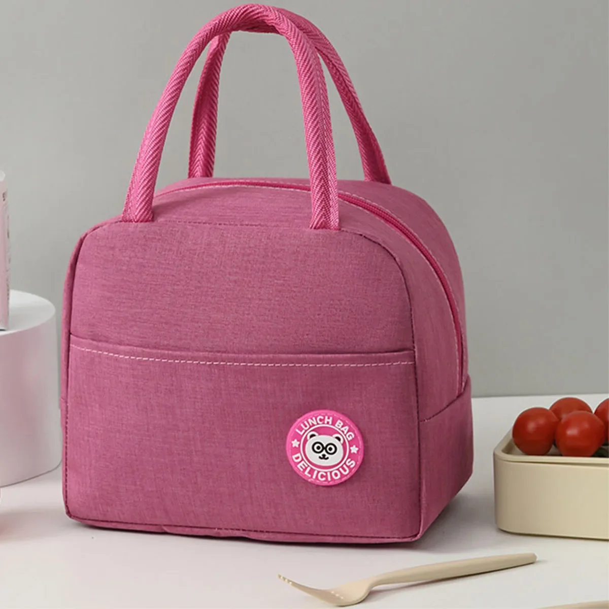 Borse per il pranzo alla moda per bambini borsa termica per pranzo al sacco per Picnic di grande capacità borsa termica portatile per ufficio