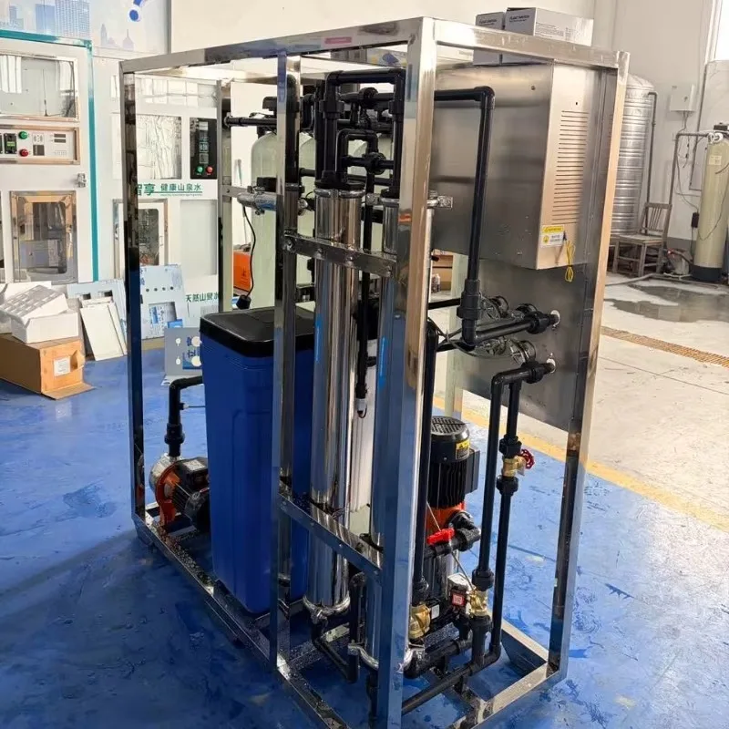 500 L/H Reverse Osmosis Machine Borehole Well Water Purifier Commercial RO Water Filtration System For Factory Hospital School