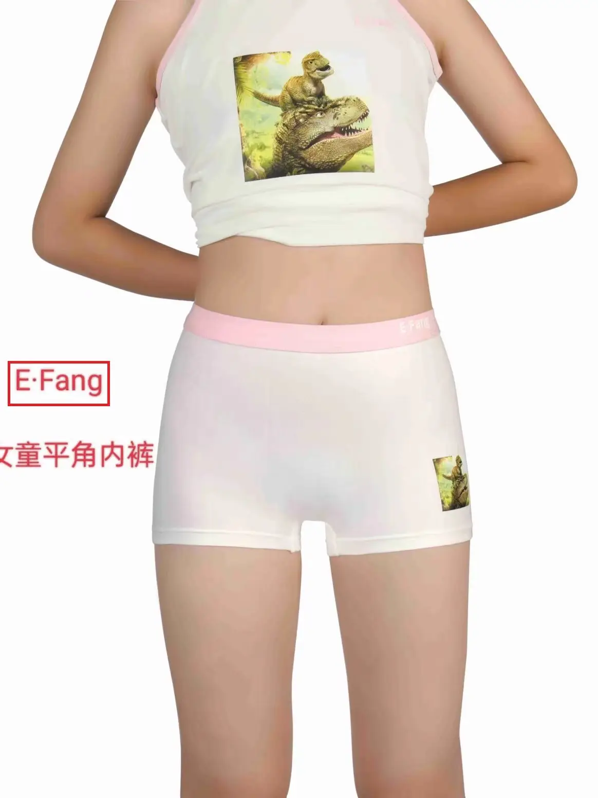 

Girls Flat Angle Underwear pack(3strip)Health European Union Certification Gots,95% Organic Cotton,5%Spandex