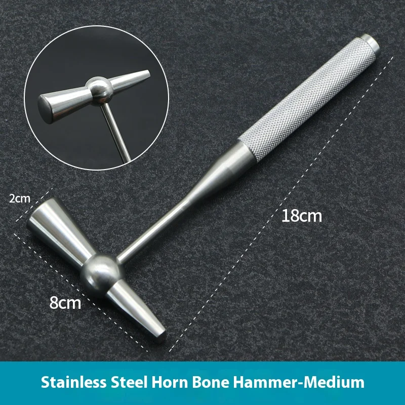 ค้อนกระดูกจมูกทางการแพทย์ Claw Hammer การผ่าตัดพลาสติก Rhinoplasty Mallet พร้อมปลาย PTPE