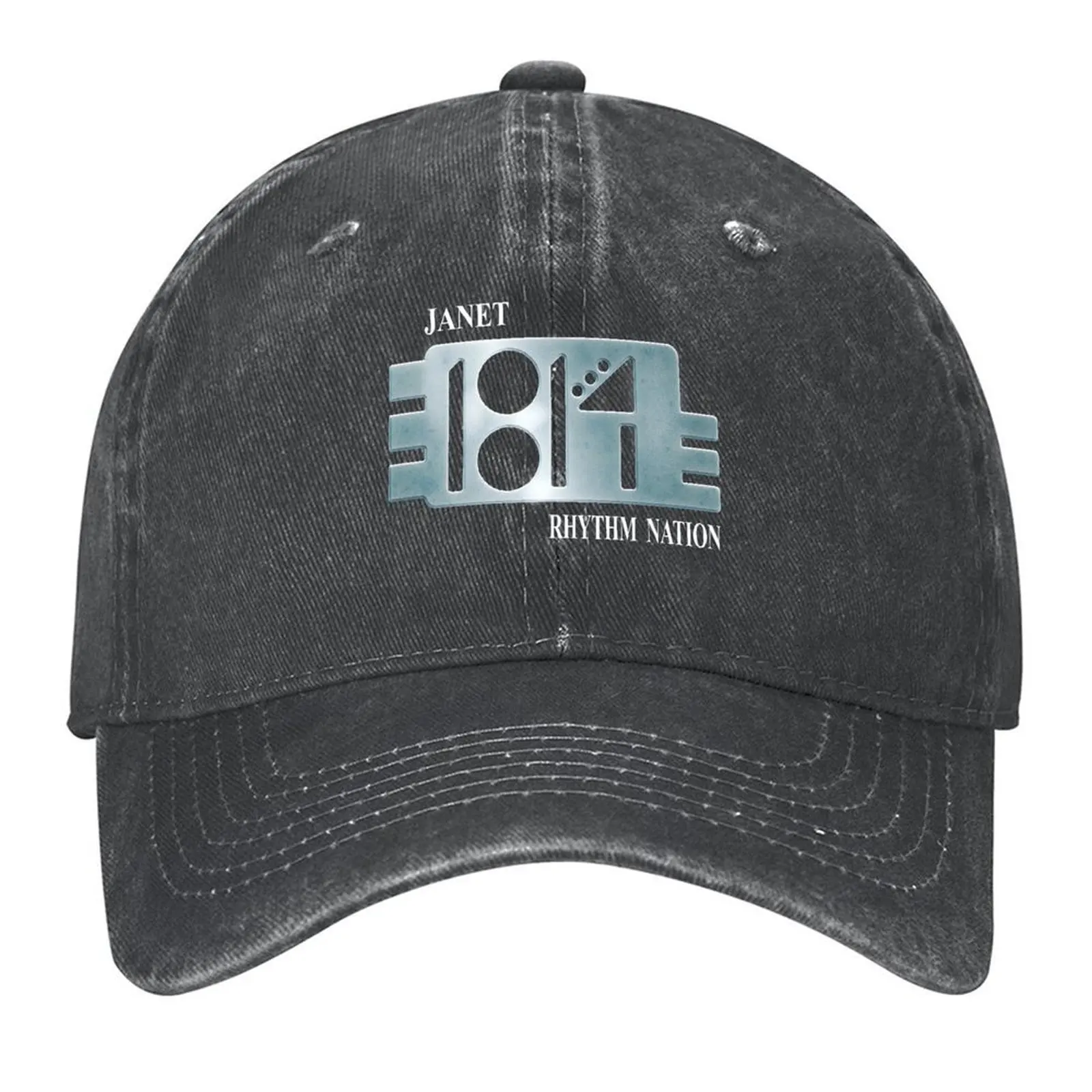 

Rhythm Nation 1814 - badge pin - (Janet Jackson) Baseball Cap Cosplay fishing hat Trucker Hat Caps For Women Men's