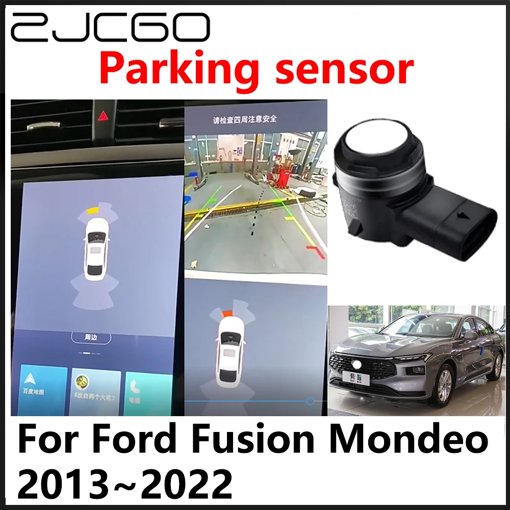 

ZJCGO OEM Front Rear Reverse Parking Sensor PDC Car Reversing AID System For Ford Fusion Mondeo 2013~2022