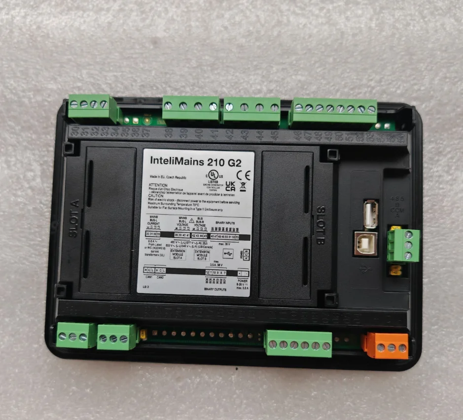 InteliMains 210 G2  Controller mains supervision controller used for synchronising a set of gensets InteliMains210G2