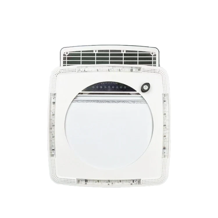 12V RV Roof Vent Fan Two-Way Reversible Air Flow Exhaust Fan with Adjustable Speed for Motorhome Camper Caravan Trailer