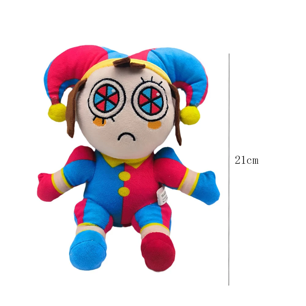 Jax Plush The Amazing Digital Circus Clown Plush Toy The Amazing Digital Circus Ponmi Pomny Rabbit Doll Soft Toy