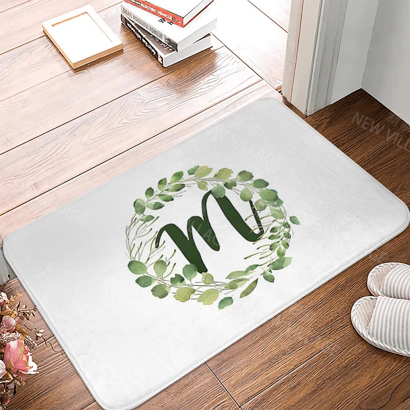 Anti-slip Bath Mat Bathroom Small Rug Shower Mat letter Home Decor Door Mat Bedroom Entrance Room Mats Floor Carpet Kitchen Mat