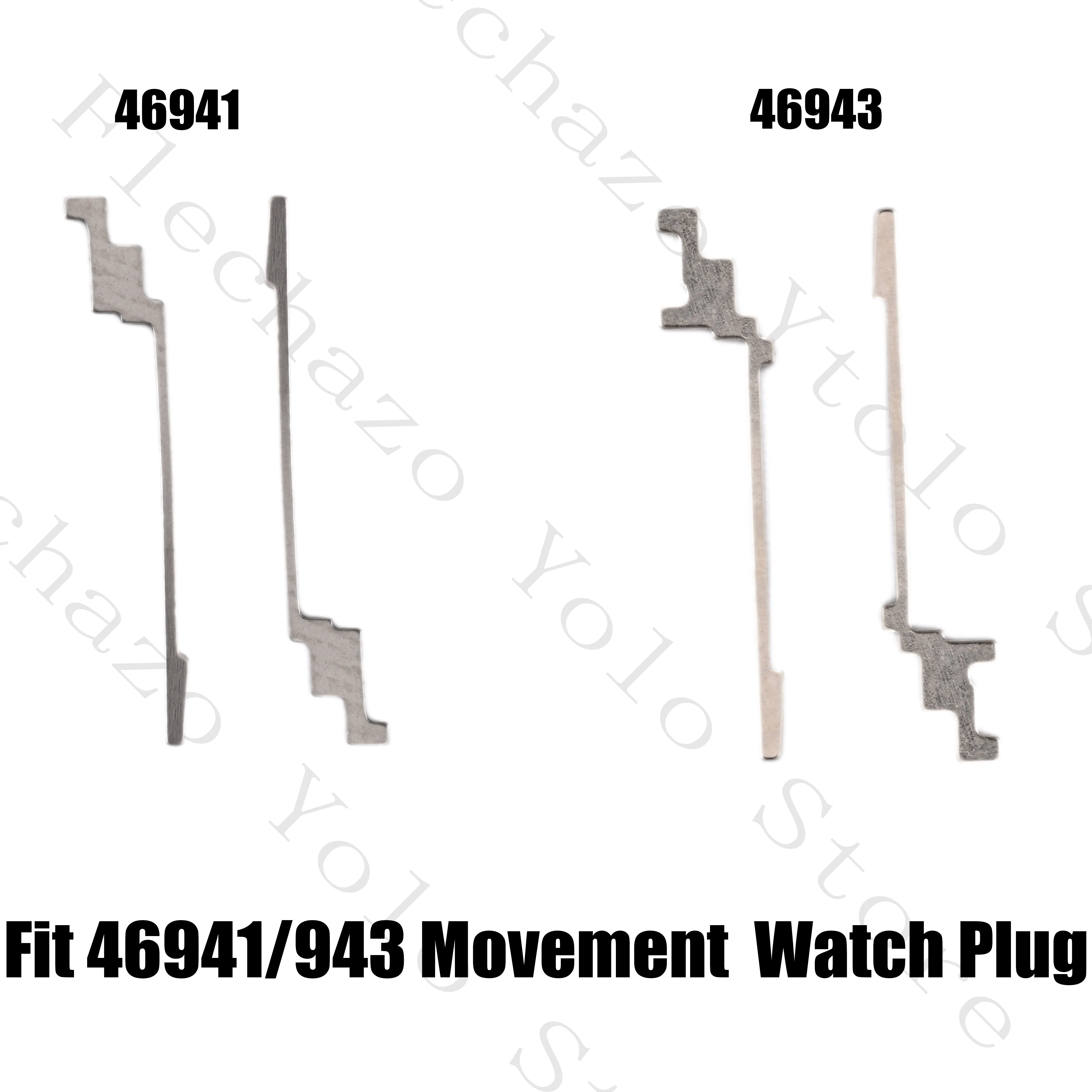 46941 46943 Movement Accessories Plug Replacement Spare Parts For Oriental Double Lion Watch Aftermarket Replacements