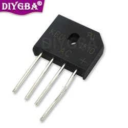 5PCS 600V 800V 1000V 2A 3A 4A 6A 8A 10A 15A Diode Bridge Rectifier KBP206 210 310 KBL406 410 608 610 1010 1510