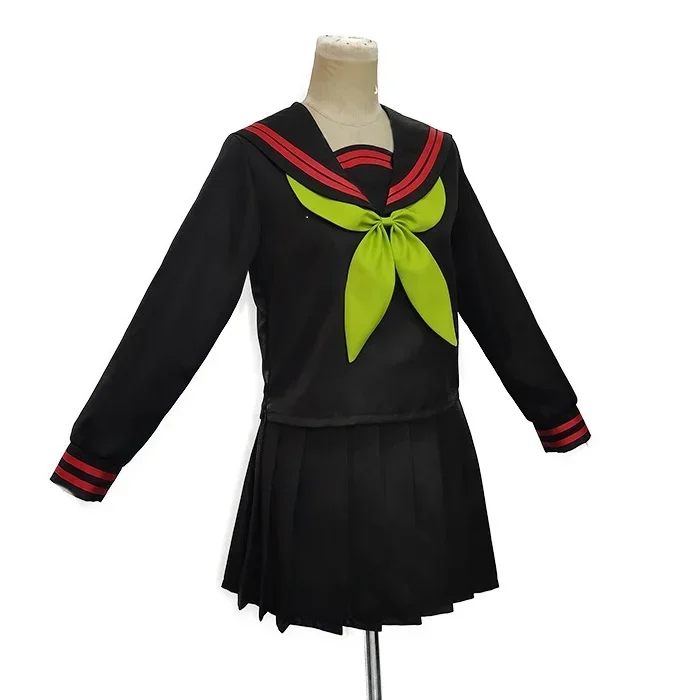 Anime Neue Kimetsu Keine Yaiba Cosplay Kostüm Kamado Nezuko Makomo JK Schuluniformen Sailor Anzug Frauen Outfit Nach Maß