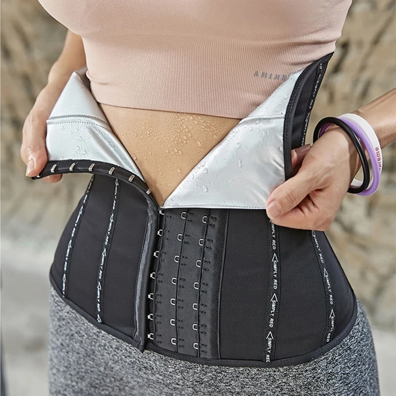 Waist Trainer Corset Cincher Sport Workout Tummy Control Invisible Body Shaper