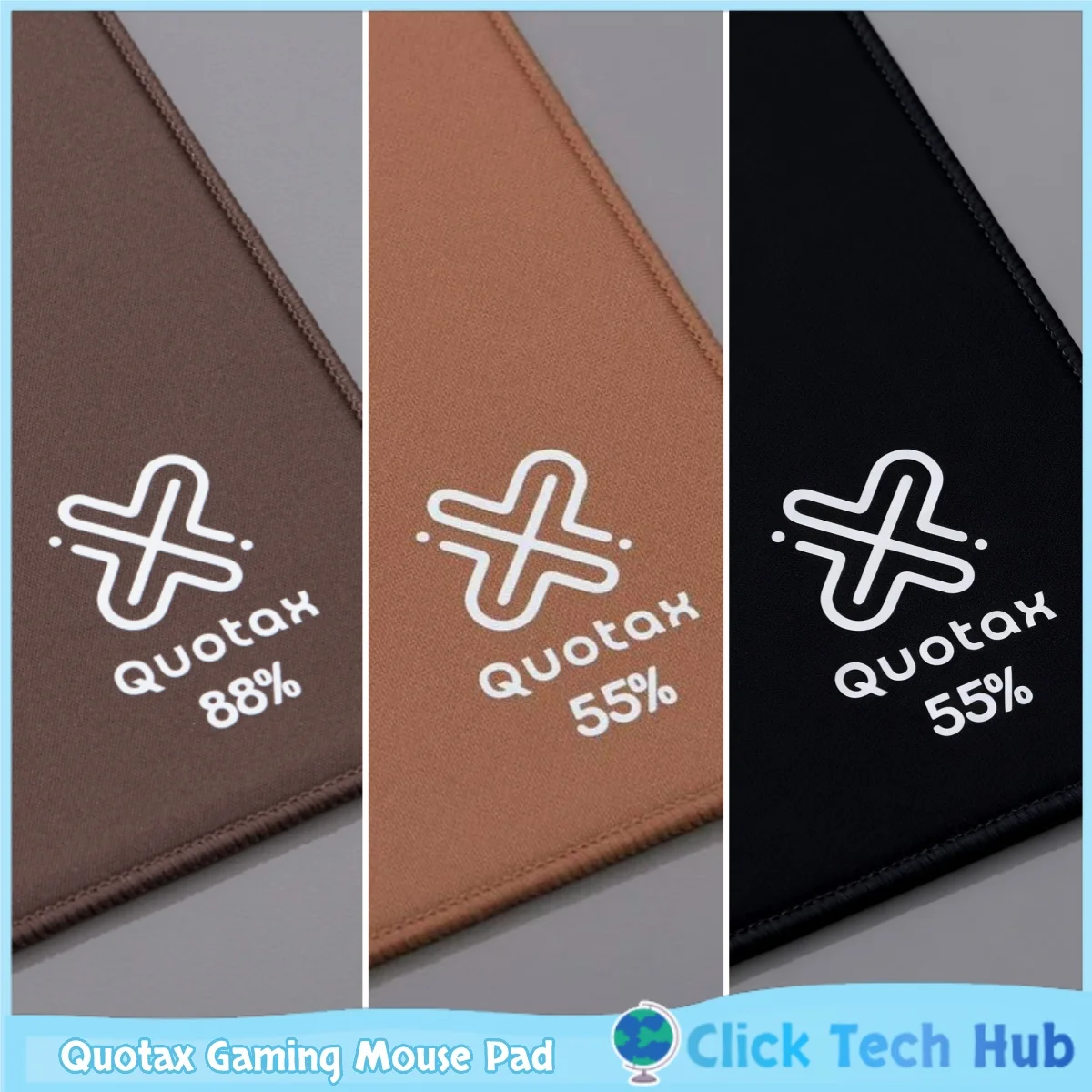 Zoomer Same Quotax Gaming Mouse Pad Lock Edge 55% 4mm Balanced Mouse Pad 490x420mm Computer Office Accessories Gifts