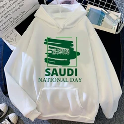 Saudi National Day hoodies women graphic harajuku Pullover female gothic Pullover