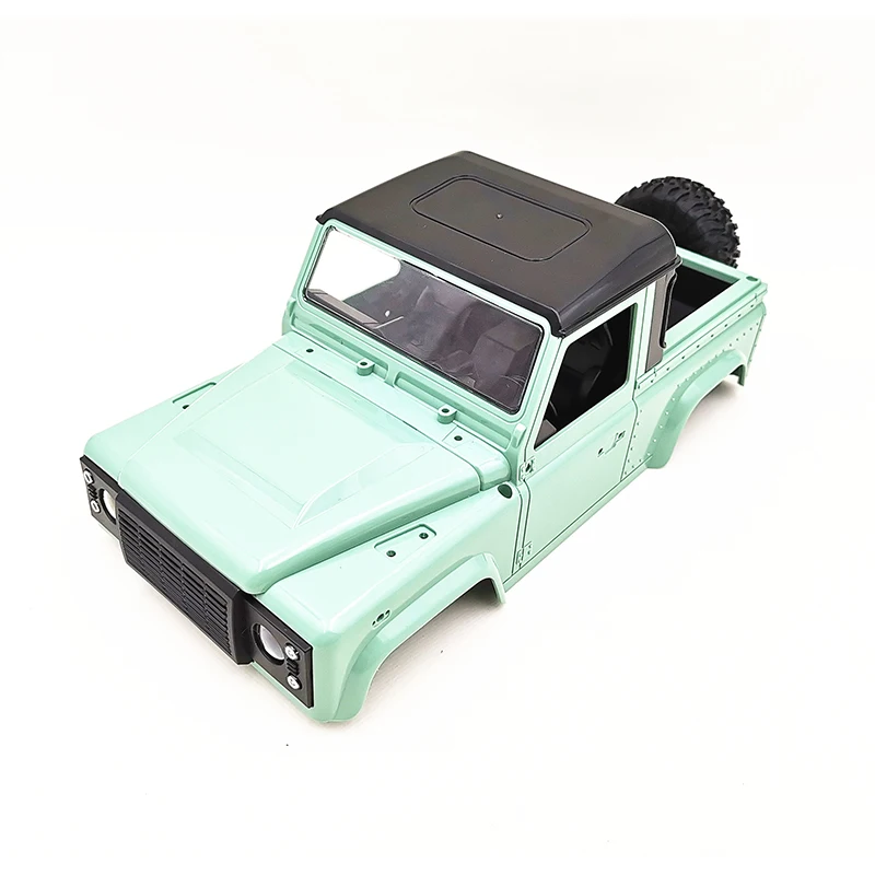 Praktische schwarze Kunststoff-Autodachüberdachung, Ersatzteilabdeckung für MN D90 D91 MN90 MN91 MN99S 1/12 RC Auto DIY Karosserieteile