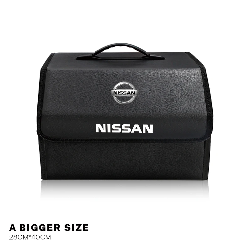 Foldable Car Trunk Organizer Box Storage Tidying Bag For Nissan