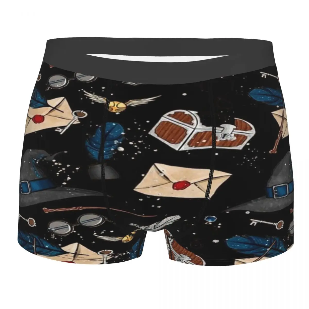 

Модные боксеры из фильма H-Harrys на заказ, шорты, мужские трусы, удобные трусы, нижнее белье