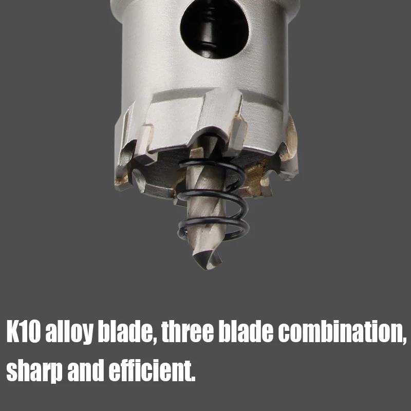 Imagem -04 - Alloy Steel Hole Opener Broca Triangular Haste Núcleo Buraco Saw Cortador para Perfuração de Aço Inoxidável ou Metal 1232 mm 1pc