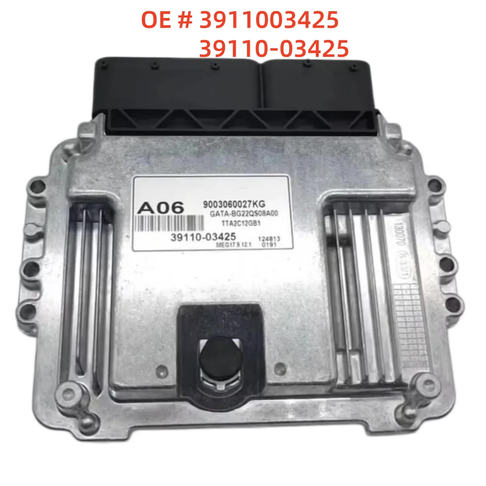 High quality 3911003425 39110-03425 MEG17.9.12.1 ECU ECM Car Engine Computer Board Electronic Control Unit For Hyundai