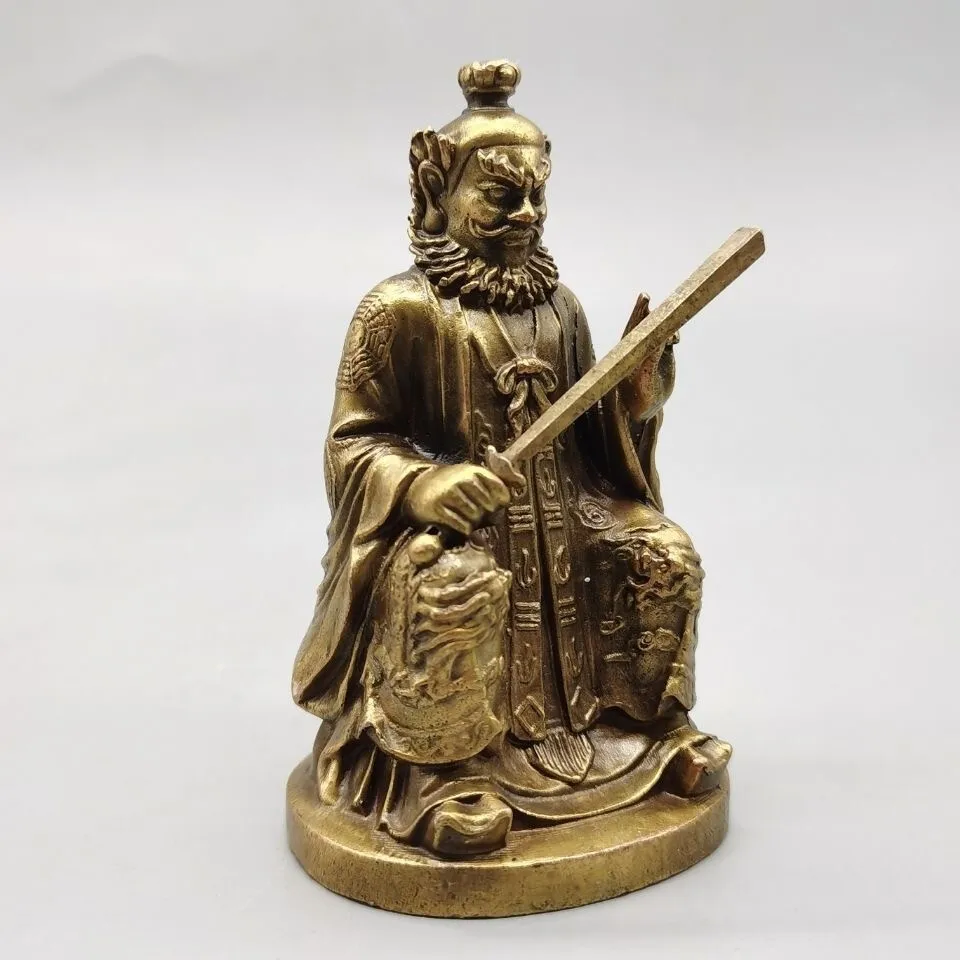 Zhang Tianshi Copper Ornament Chamfestatue Buddha Statue for Home Decoration