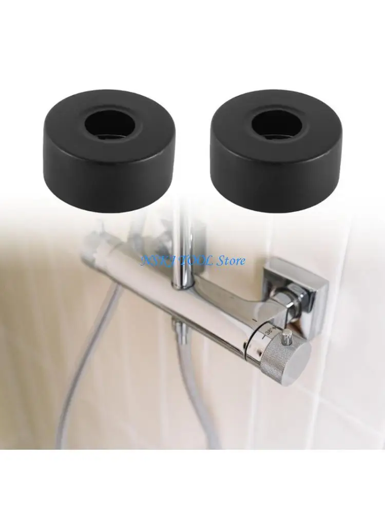 L8RC Modern Steel Shower Faucet Concealer Covers Water Pipe Decorative Cover Simple Installation for Bathroom Pipe Heaters