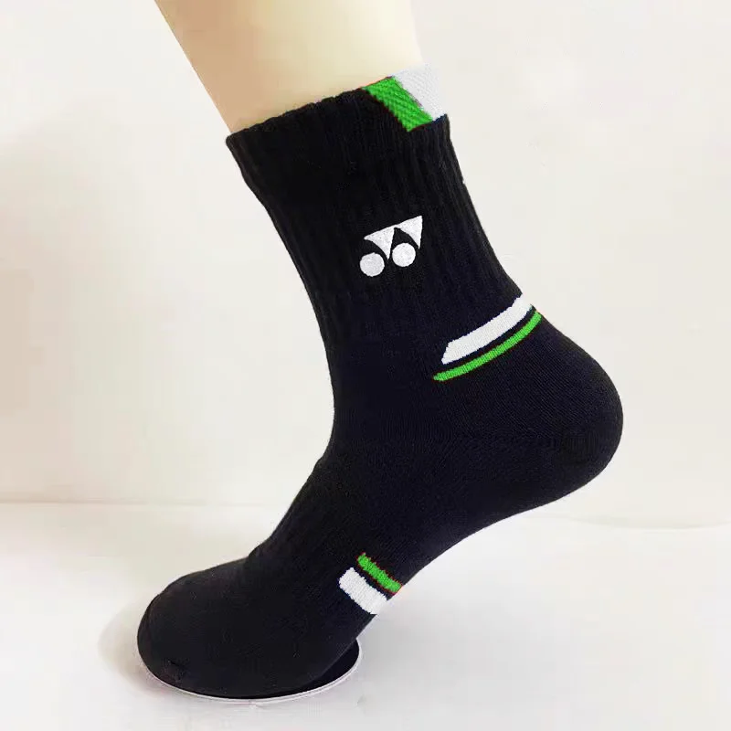 YONEX Sports Running Socks Men Woman Outdoors Casual Athletic Mid-calf Socks Basketball Badminton Yoga Breathable Socks 1/3 Pair