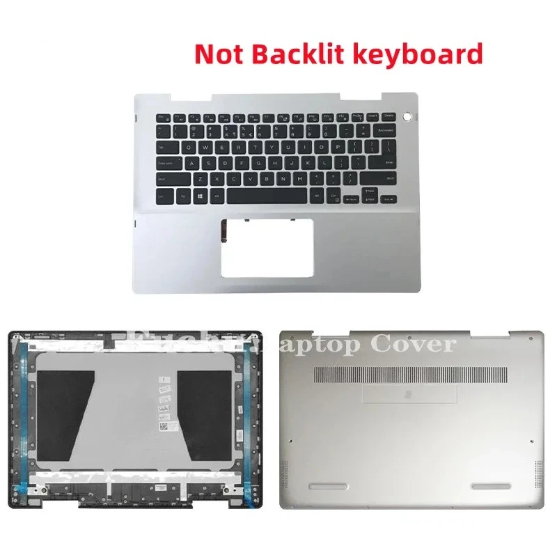 

New FOR Inspiron 14 5481 5482 2 in 1 Laptop LCD Back Cover/Palmrest/Bottom Case / Keyboard P/N 041KVJ 01K3JR 00V9J6