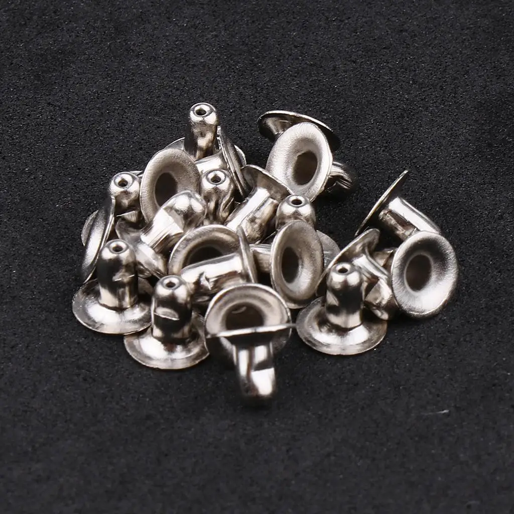 Studded Pearl Rivet Decorative Buttons Bead Garment Accessories for DIY Leather Bracelets Belts