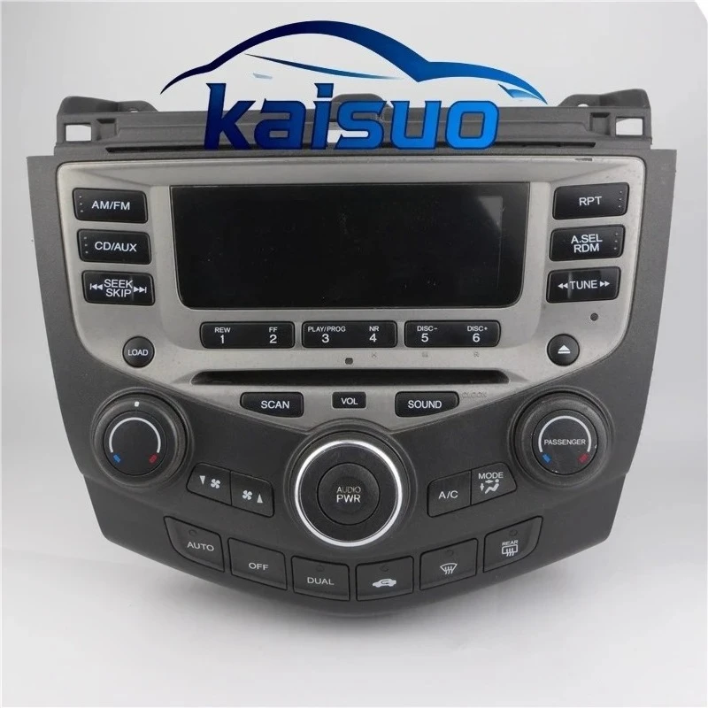 For 7th Generation Accord CD Player, 6-Disc Changer, Suitable for Old Honda Accord Players, CD Player and Radio