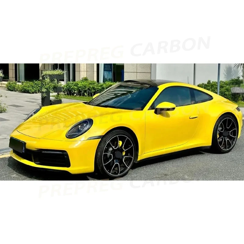 

992 2021-2024 Боковые вентиляционные накладки из углеродного волокна, передние внутренние крылья, обвесы, элементы отделки из FRP