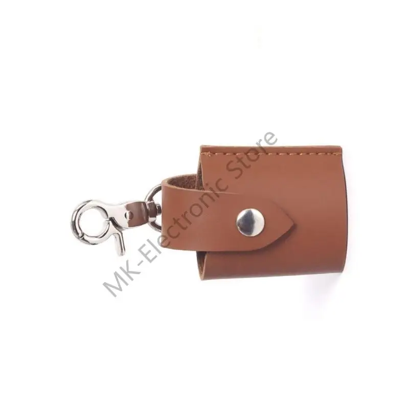 

R2LF Portable 135 Film Roll Storage Sleeve PU Leather Keychain Pendant for Photographers and Retro Enthusiasts