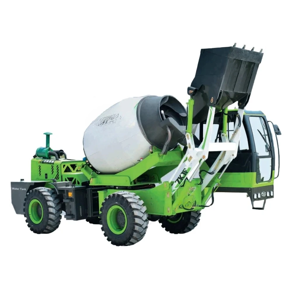 Mobile Auto Concrete Make 2/2.6/3.5/4/5.5/6.5 Cubic Meter Self Loading Concrete Mixers Truck with Pumping Factory Direct Sales