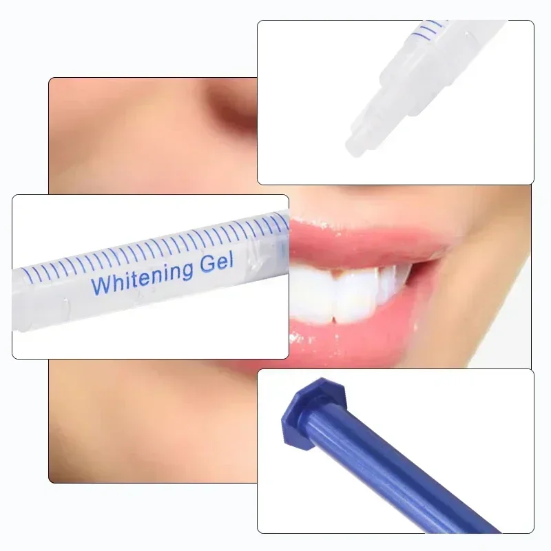 Gel de clareamento dental 44% peróxido branqueamento clareador canetas de gel dental atacado géis de clareamento dental fio dental dente picareta