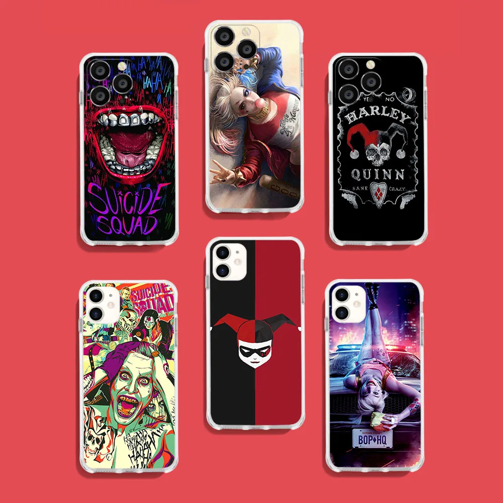 AA-6 Suicide Squad Soft Case for Moto One Action Fusion Hyper Macro Vision Zoom E20 E30 E40 ACE G Play Plus