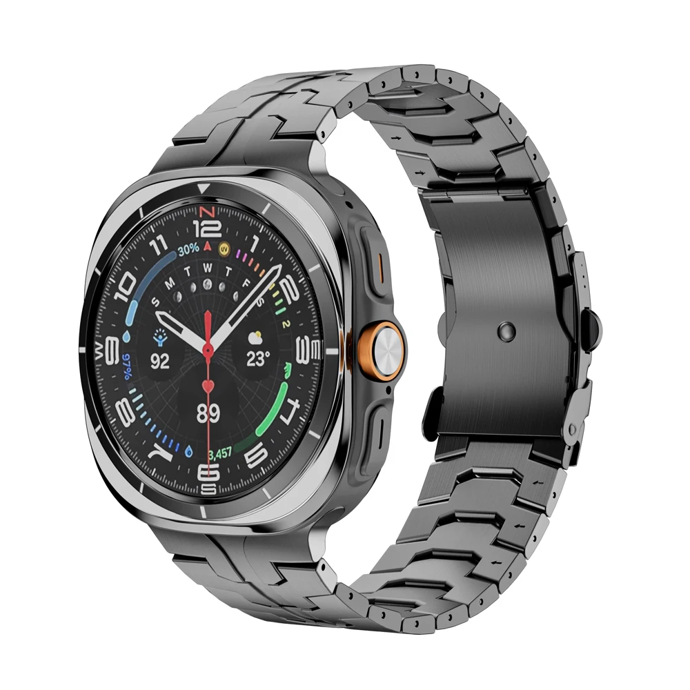 Metallarmband für Galaxy Watch Ultra 2/1 47 mm Armband ohne Lücken für Samsung Galaxy Watch Ultra 2 Uhrenarmband Zubehör Correa – Detail 1