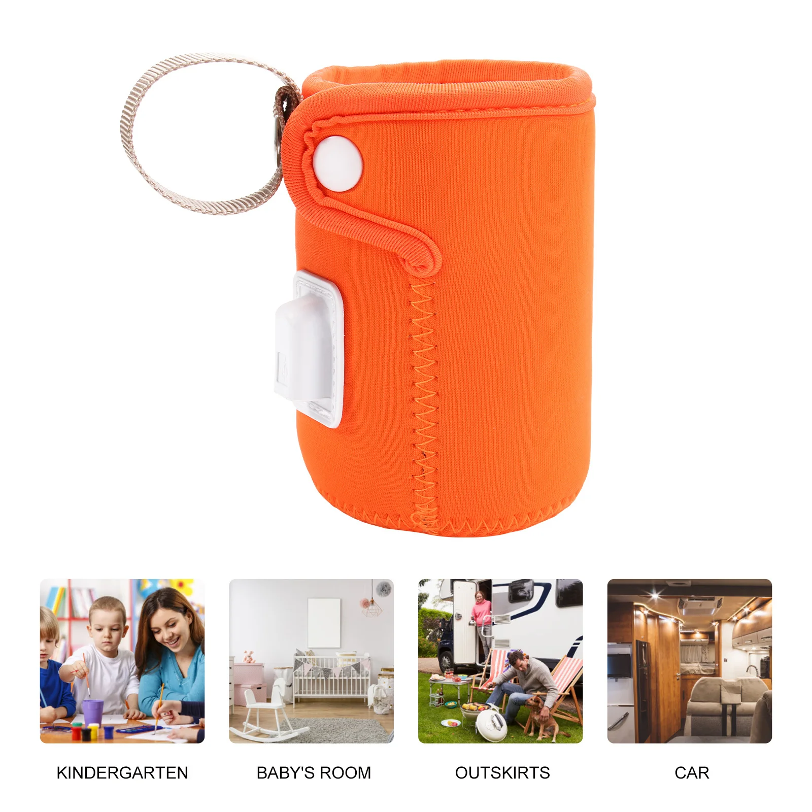 

Дорожный подогреватель бутылочек с молоком, портативный нагреватель для кофе, воды, сока, простой в эксплуатации, портативный подогреватель молока с постоянной температурой