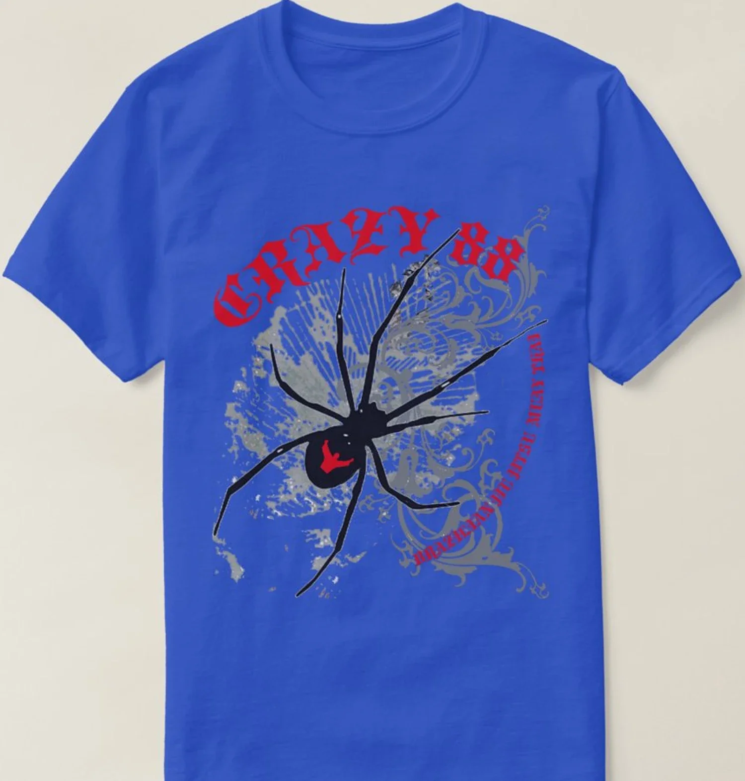 الأرملة السوداء البرازيل جيو جيتسو MMA الملاكمة التايلاندية القتالية تي شيرت 100% القطن س الرقبة الصيف قصيرة الأكمام عادية قميص رجالي حجم S-3XL