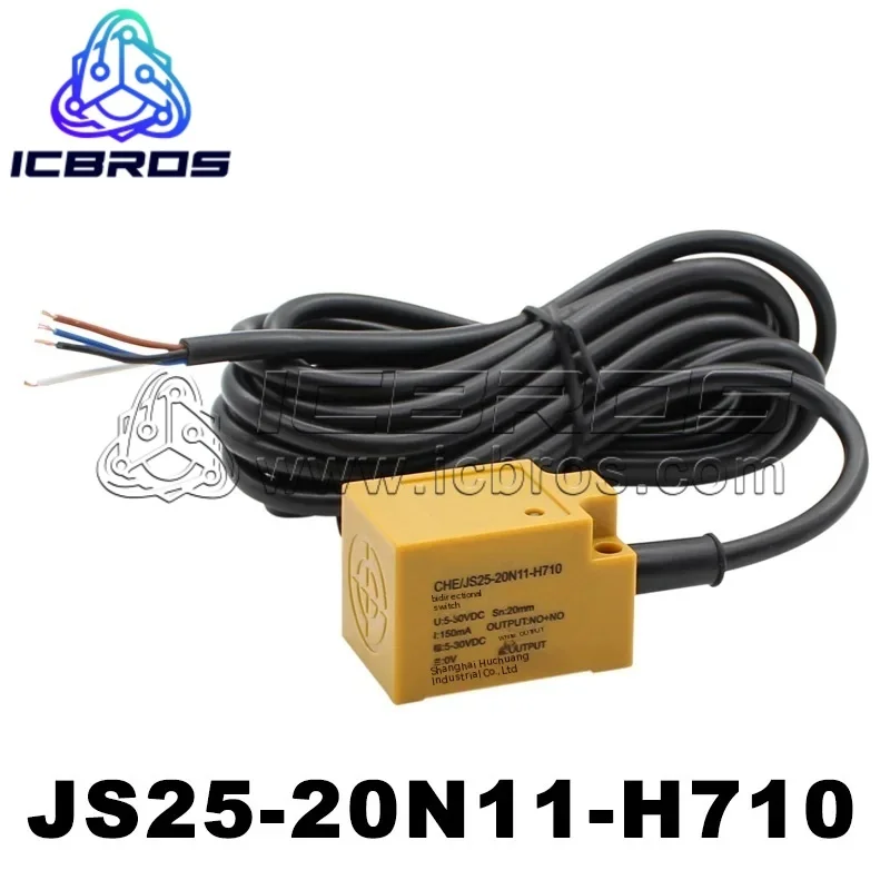 

Квадратный двунаправленный датчик холла, Бесконтактный переключатель, четырёхпроводной трос для сваи