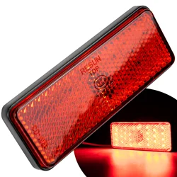 LED Tail Driving Running Lights Reflector Brake Stop Lamp Motorcycle Trailer Caravans Tractors Truck ATV SUV Tail Fog Red Lights